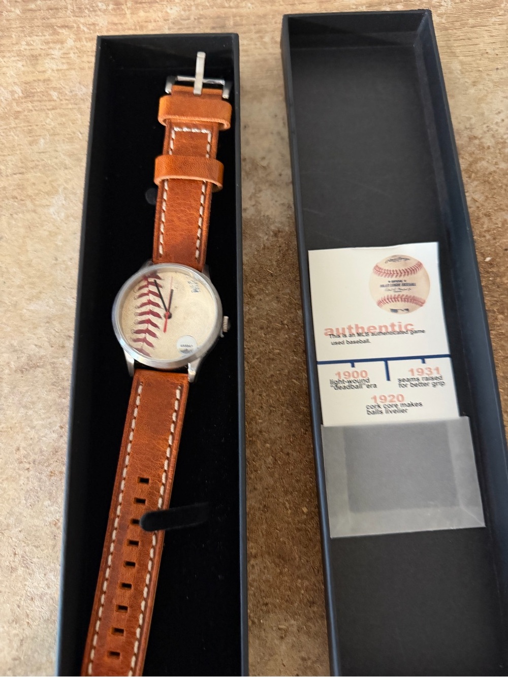 Game Used MLB Authenticated Watch- Tokens and Icons